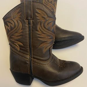 Toddler Boys Austin Cowboy Boots Size 9